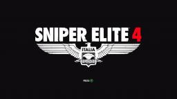 Sniper Elite 4 Title Screen